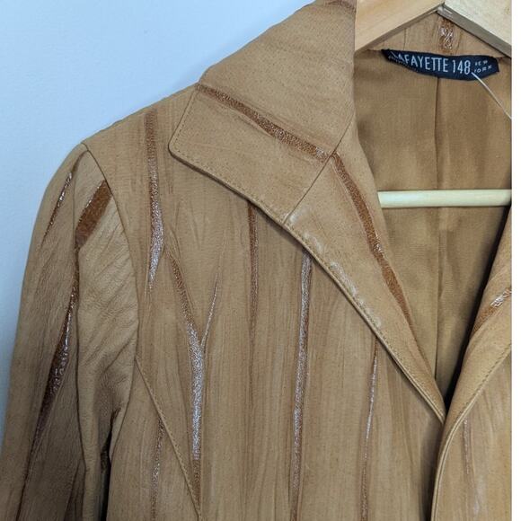 Lafayete 148 Suede Jacket - Picture 2 of 8